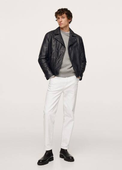 mango perfect leather biker jacket