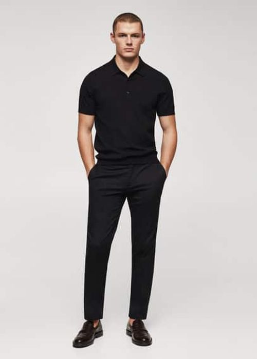 Slim Fit Chino trousers, Black