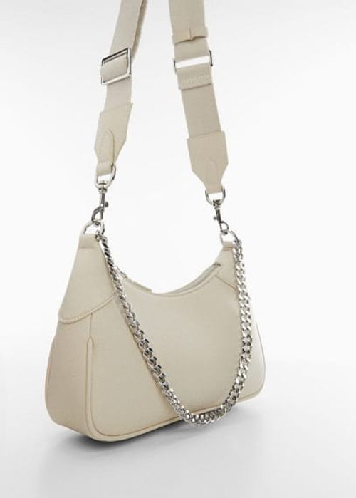 Crossbody bag with chain off...