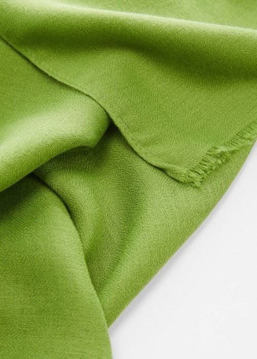 Flowy scarf green - Woman -...