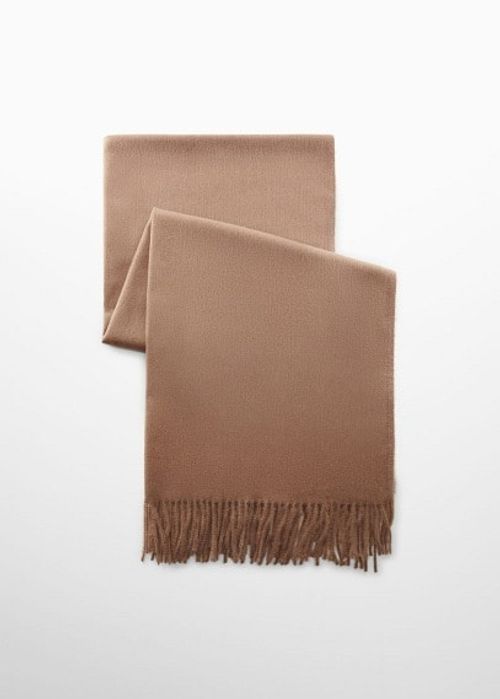 Fringed edge scarf medium...