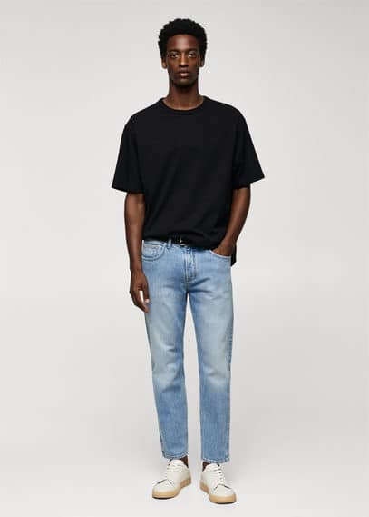 Mens skinny shop capri jeans