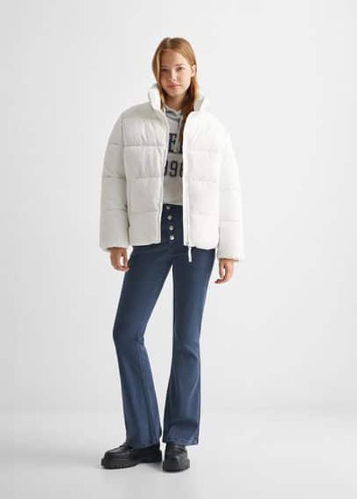 Quilted jacket off white -...