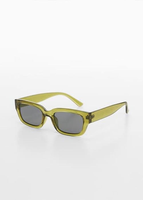 Rectangular sunglasses green...