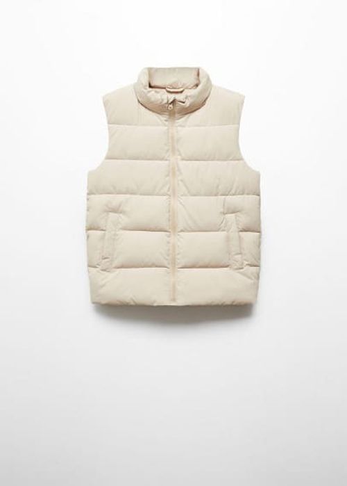 Quilted gilet vanilla - Kids...