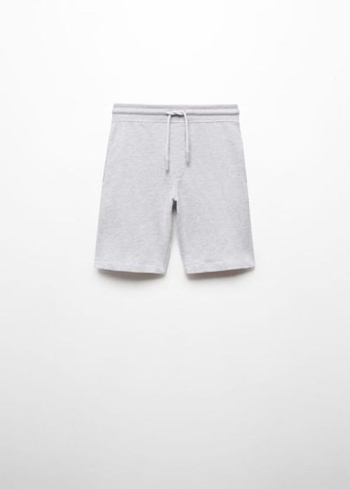 Cotton shorts with elastic...