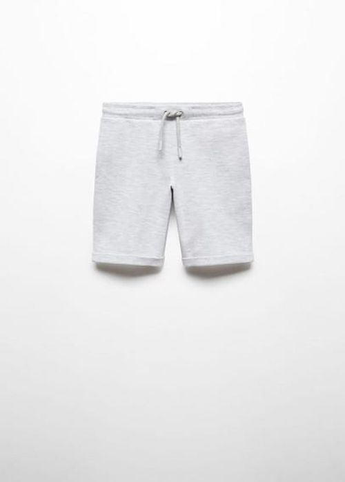 Cotton shorts with elastic...