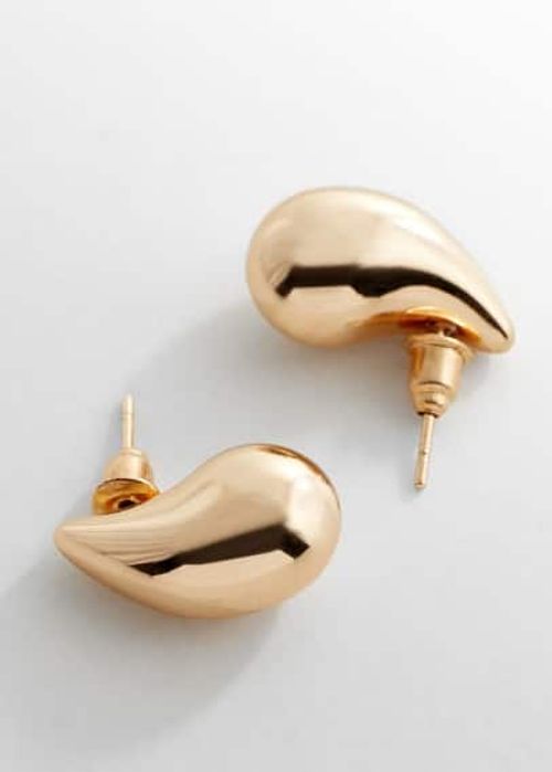 Drop earrings gold - Teenage...