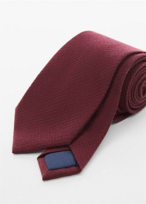 Structured cotton tie...