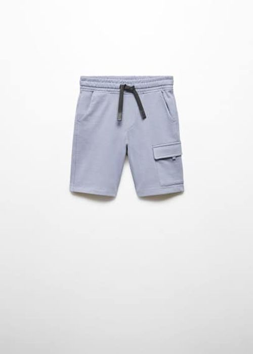 Cargo Bermuda shorts blue -...