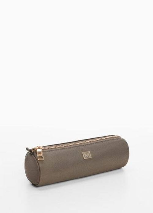 Logo zipped pencil case dark...