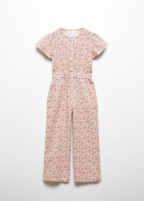 Mango + Cotton culotte jumpsuit