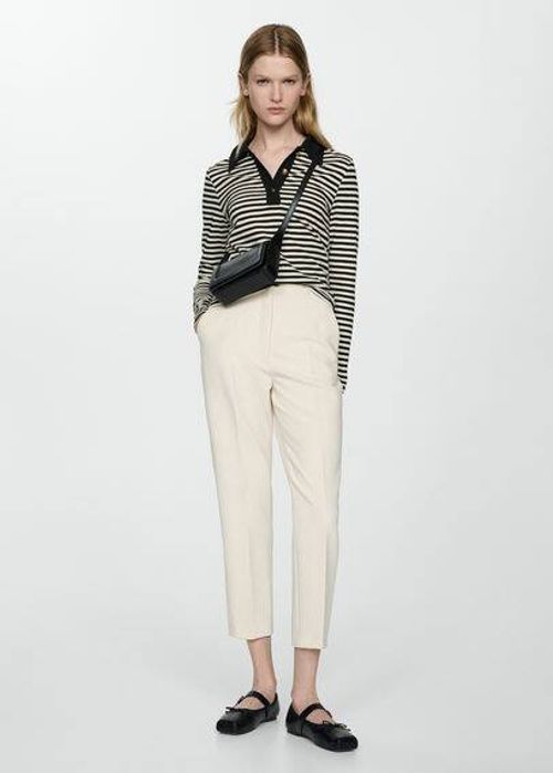 Pleat detail trousers...