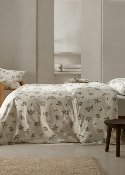 Duvet cover with floral...