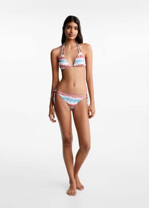 Tie-dye bikini aqua green -...