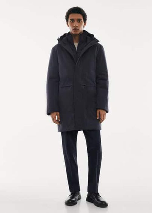 SOFEELATE padded parka with...