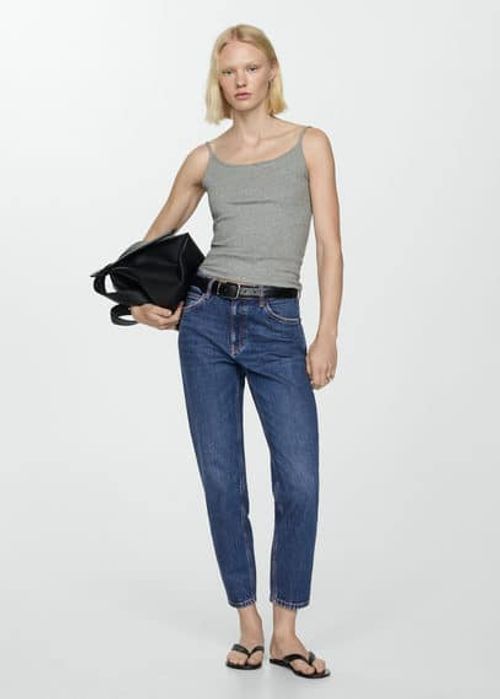 Mom comfort high-rise jeans...