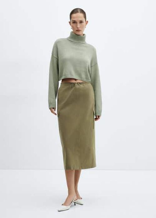 Midi skirt cargo pockets...