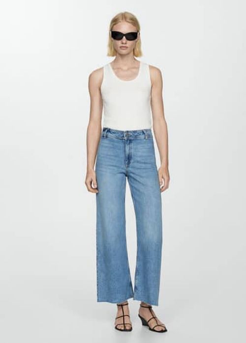 Jeans culotte high waist...