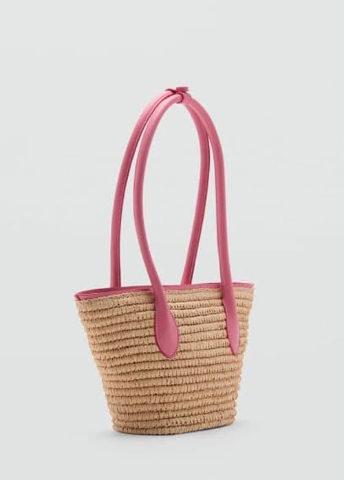 Natural fibre basket bag...