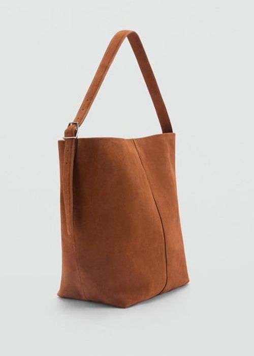 Leather shopper bag leather -...