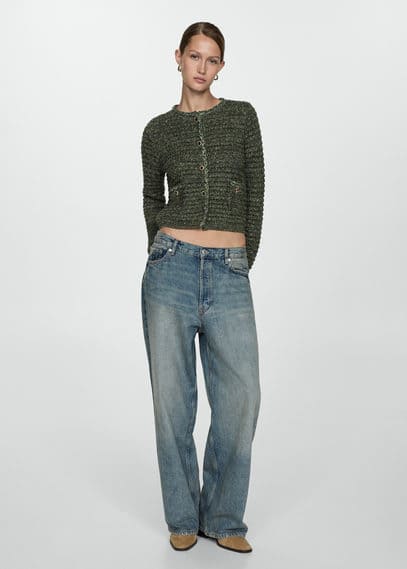 Mango chunky knit hot sale
