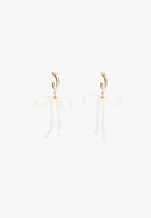 Stradivarius Bow earrings ...