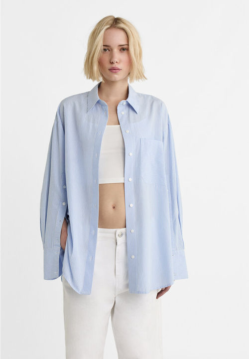 Stradivarius Poplin shirt...