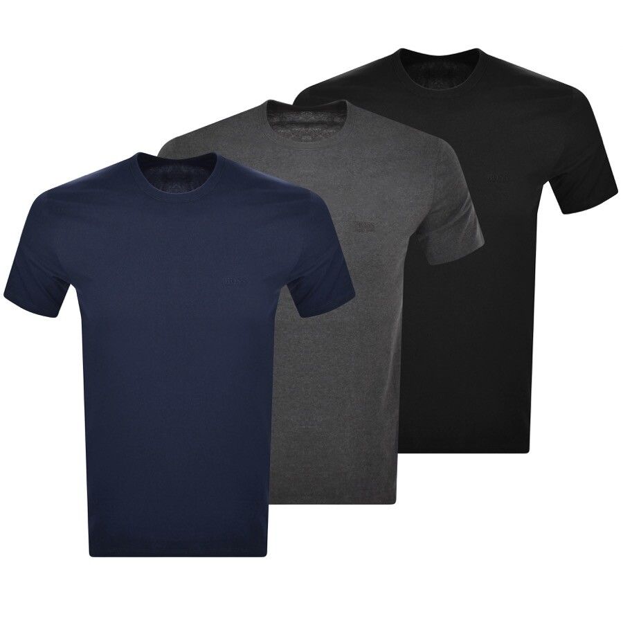 Boss hugo boss multi shop colour triple pack t shirts