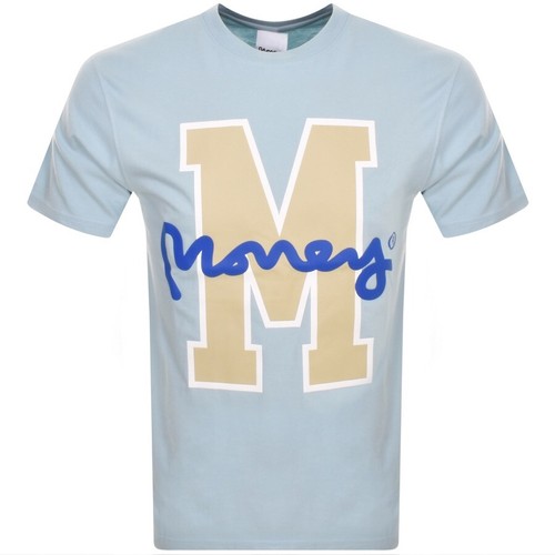 Money Big M T Shirt Blue