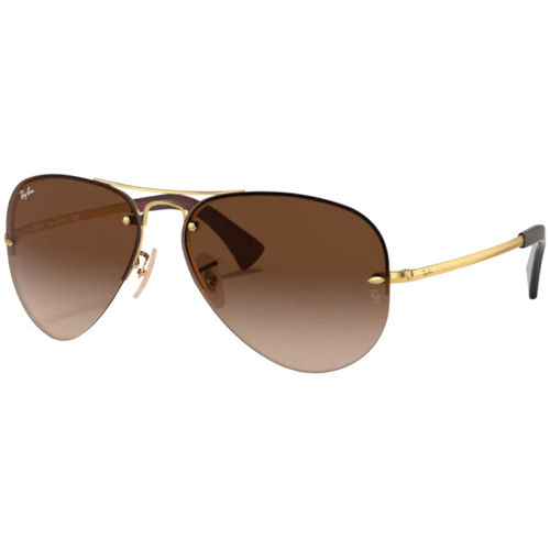 Ray Ban 3024 Sunglasses Gold