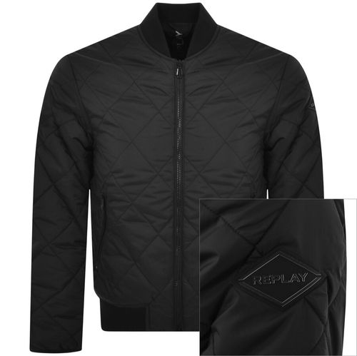 Replay Padded Jacket Black