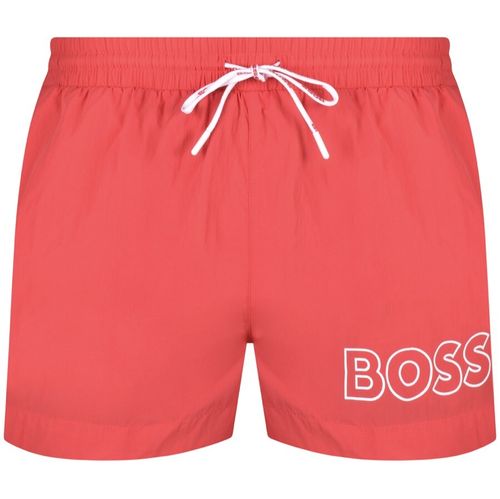 BOSS Mooneye Swim Shorts Red