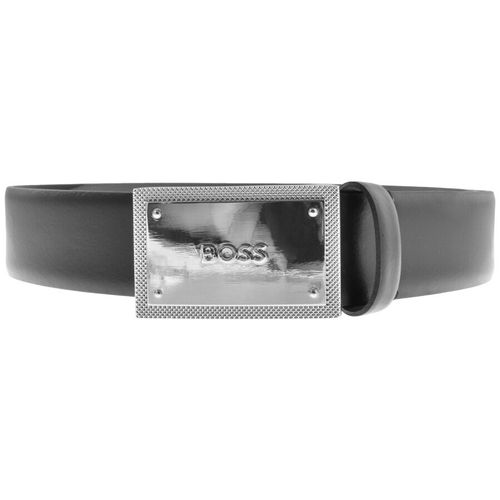 BOSS Icon Diam Belt Black