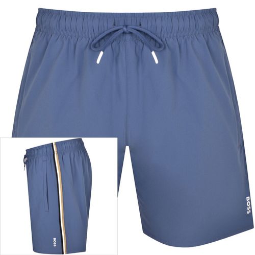 BOSS Iconic Swim Shorts Blue