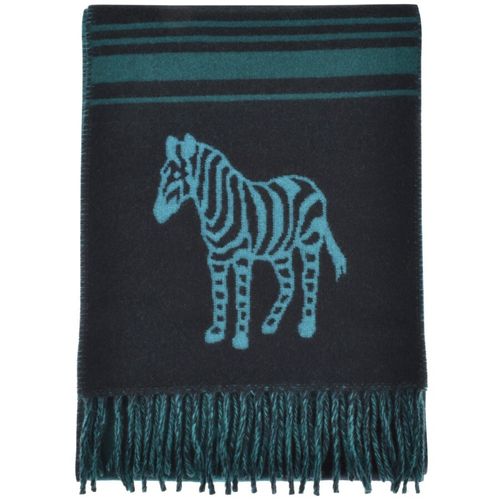 Paul Smith Logo Scarf Navy