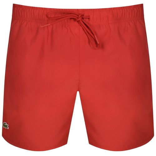 Lacoste Swim Shorts Red