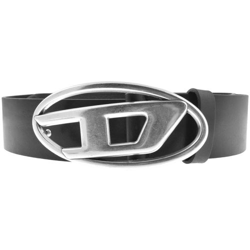 Diesel Oval Logo Belt Black