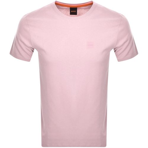 BOSS Tales T Shirt Pink