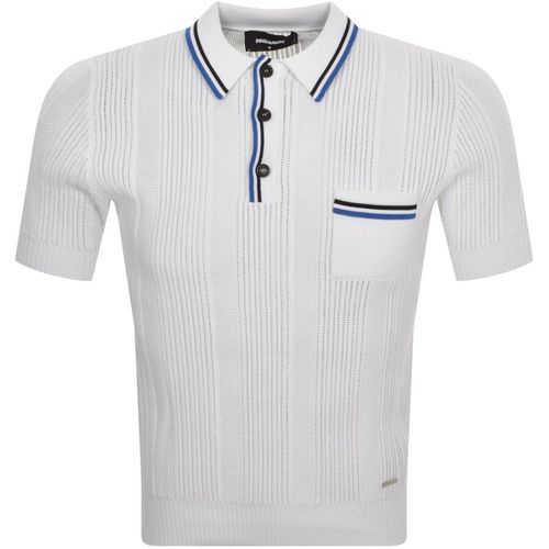 DSQUARED2 Knit Polo T Shirt...