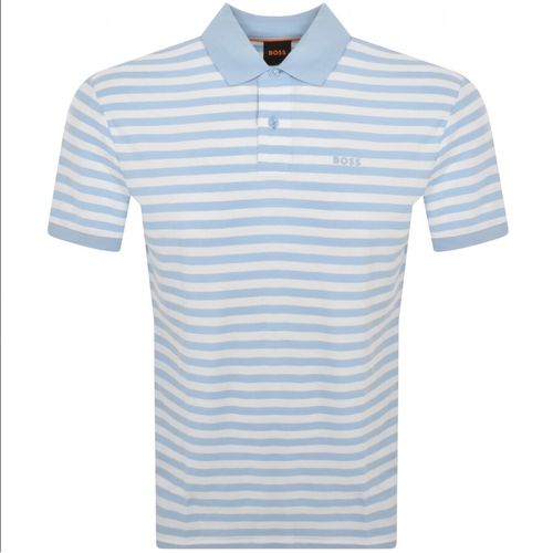 BOSS Pale Stripe Polo T Shirt...