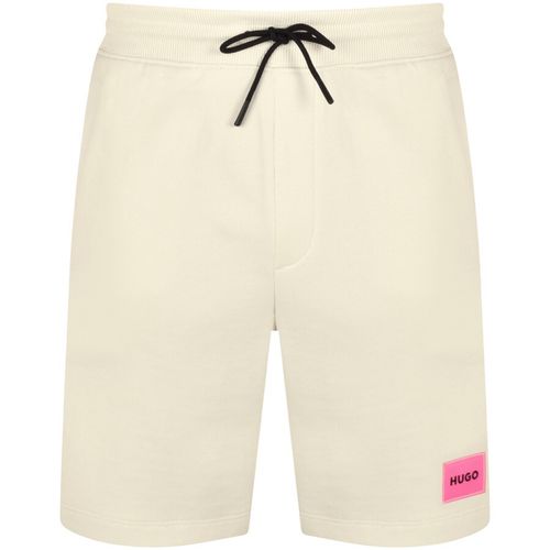 HUGO Diz222 Shorts Off White