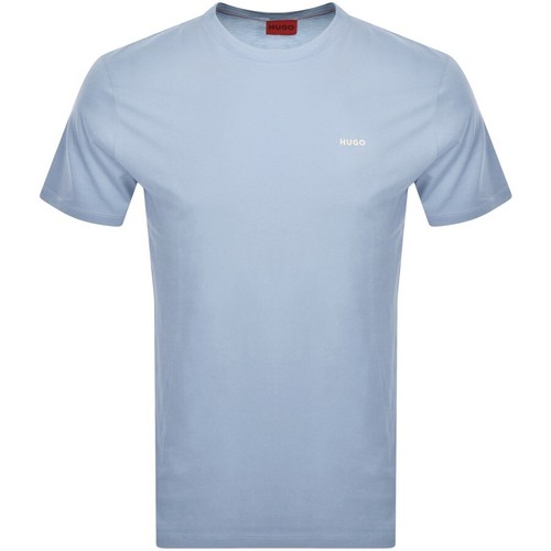 HUGO Dero222 T Shirt Blue