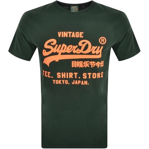 Superdry Vintage T Shirt Green