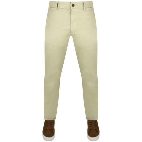 BOSS Chino Slim Trousers Beige