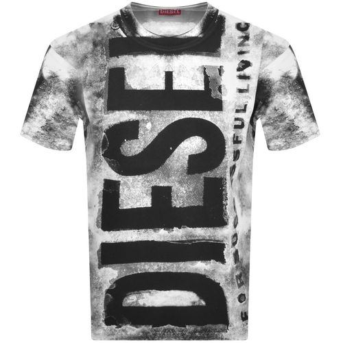 Diesel T Box T Shirt White