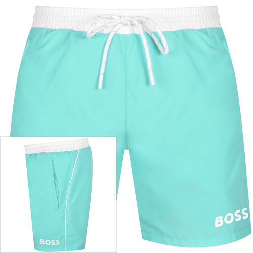 BOSS Starfish Swim Shorts Blue