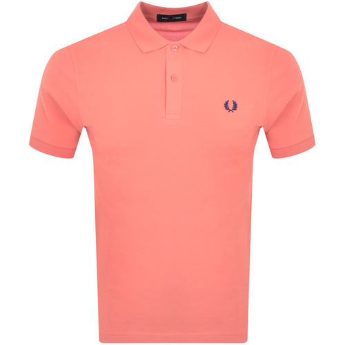 Fred Perry Plain Polo T Shirt...