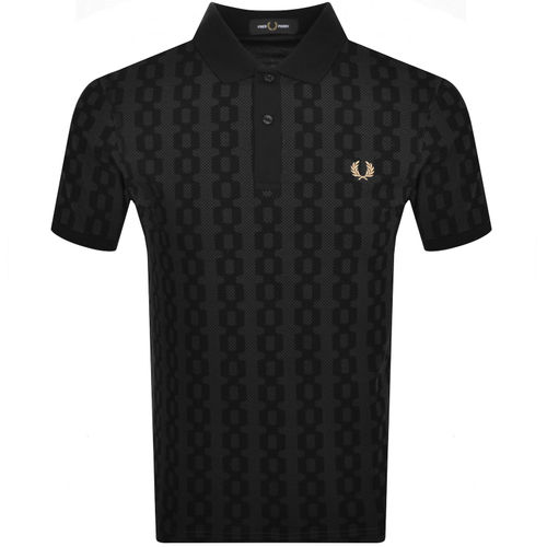 Fred Perry Cable Print Polo T...