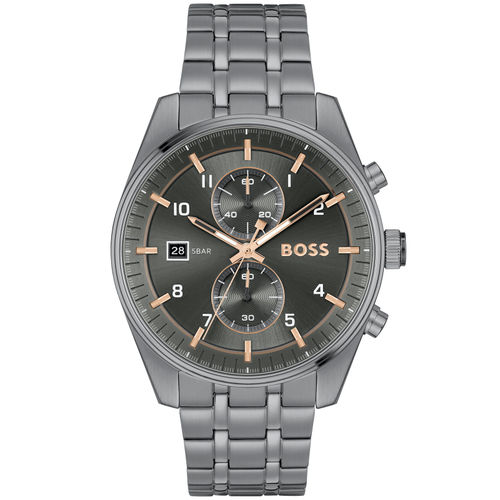 BOSS Skytraveller Watch Grey